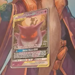 Pokemon Gengar & Mimikyu GX 53/181 Team Up Ultra Rare Holo EN 2019 240 HP - Image 3