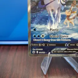 Ice Rider Calyrex V (Alternate Full Art) 164/198 Chilling Reign Pokemon NM - Image 4