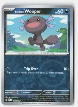 PALDEAN WOOPER 093/159 COMMON JOURNEY TOGETHER POKEMON REVERSE HOLO NM - Image 1