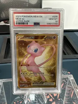 2023 Pokemon Mew EX Hyper Rare English 151 PSA Gem Mint 10 - Image 1