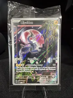 2023 Pokemon Miraidon SVP 013 Scarlet & Violet ETB Black Star Promo - SEALED NM - Image 1