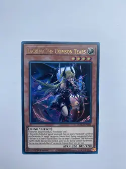 BLGG-EN081 Lacrima the Crimson Tears Ultra Rare 1st Ed YuGiOh - Image 1