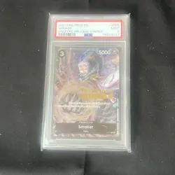 2023 ONE PIECE PROMOS PARAMOUNT WAR PRE-RELEASE-WINNER #025 SMOKER PSA 9 - Image 1
