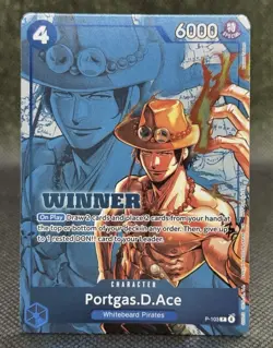 Portgas.D.Ace (Winner Pack 2026 Vol. 2) P-103 One Piece Promotion Cards Foil NM - Image 1