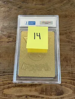 Charizard Pokemon Gold Custom Graded Card - Image 4
