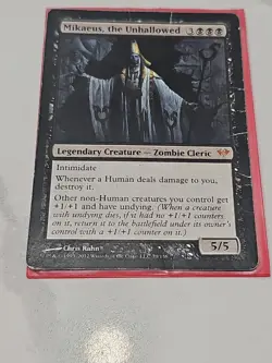 Mikaeus, the Unhallowed MTG Dark Ascension Mythic Creature Heavily Played x1 - Image 1