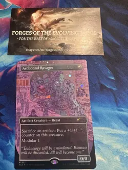 Arcbound Ravager Galaxy Foil Deathburger Secret Lair 2105 - Image 1
