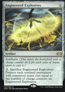 Magic Mtg Double Masters Engineered Explosives near mint - Image 1