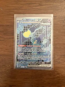 Iron Crown EX 158/131 Prismatic Evolutions - Special Illustration Rare - Image 3