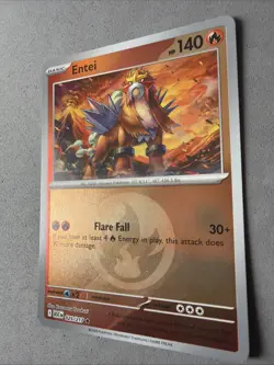 Pokemon TCG * Entei 25/217 Fire * Rare REVERSE HOLO * ME Ascended Heroes - Image 2