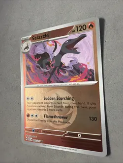 Pokemon TCG * Salazzle 35/217 Fire * U REVERSE HOLO * ME Ascended Heroes NM - Image 2