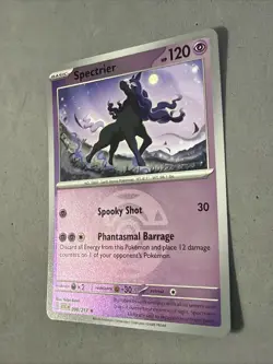 Pokemon TCG * Spectrier 98/217 Dusk Ball * Rare HOLO * ME Ascended Heroes NM - Image 2