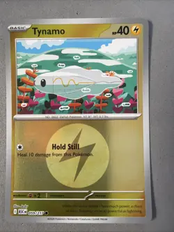 Pokemon TCG * Tynamo 59/217 Lightning * C REVERSE HOLO * ME Ascended Heroes NM - Image 1
