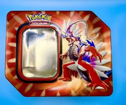 Pokemon TCG Paldea Legends Koraidon EX Collector's Tin 2023 Tin only (Empty) - Image 1