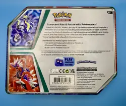 Pokemon TCG Paldea Legends Koraidon EX Collector's Tin 2023 Tin only (Empty) - Image 2