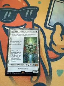 Final Fantasy MTG - Summon: Knights of Round Mythic Non-Foil (Near Mint) - Image 1