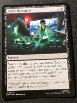 Risky Research X2 - SPM - MTG - EN - NM - 0062 - Image 1