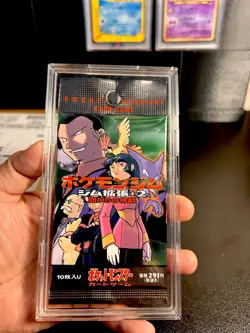 1998 Pokemon Japanese Gym 2 Challenge Booster Pack Sealed - Image 1