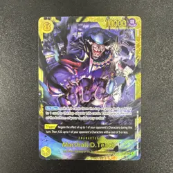 Bandai One Piece CCG Marshall D. Teach OP16-119 SEC Foil 10000 NM/M - Image 1