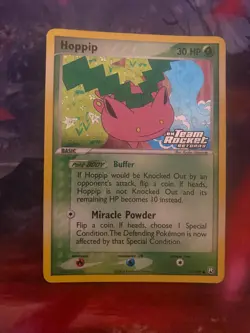 Pokemon Card Hoppip Team Rocket Returns Reverse Foil - Image 1