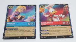 Disney LORCANA Epcot Quest Ravensburger Exclusive RAPUNZEL & DONALD DUCK Cards - Image 3