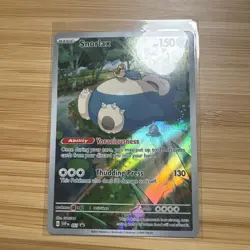 Snorlax SVP051 Pokemon TCG 151 ETB Promo Card read desc - Image 1
