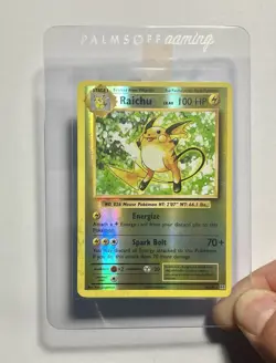 Raichu 36/108 (MP) Reverse Holo XY Series: Evolutions 2016 Pokemon Card TCG - Image 3