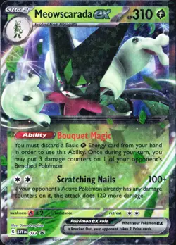 Meowscarada ex - SVP SV: Scarlet & Violet Promo Cards #033 Promo Holo NM - Image 1