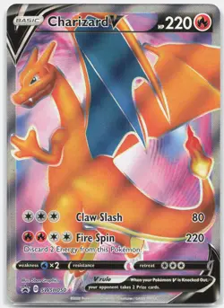 Charizard V - Promo SWSH: Sword & Shield Promo Cards SWSD Fire Holo SWSH050 2019 - Image 1