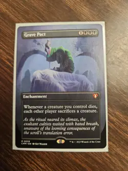 Grave Pact (Borderless) Commander Masters Regular - Image 1