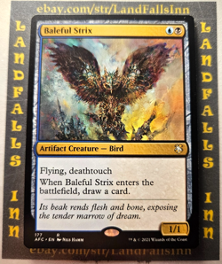 MTG Baleful Strix [AFC] Normal NM - Image 1