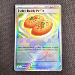 Buddy-Buddy Poffin - Reverse Poke Ball - 101/131 - Pokemon TCG - NM - Image 1