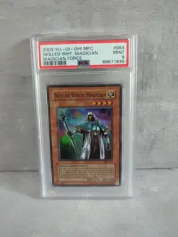 Yu-Gi-Oh Skilled White Magician PSA 9 low pop - Image 1
