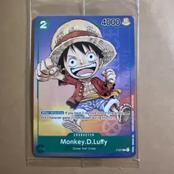 One Piece TCG Monkey.D.Luffy P-037 2023 Expo Promo Non Foil NM - Image 1