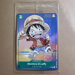 One Piece TCG Monkey.D.Luffy P-037 2023 Expo Promo Non Foil NM - Image 2
