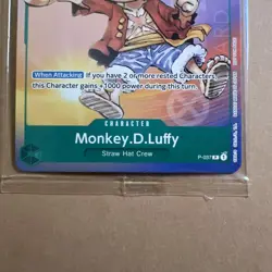One Piece TCG Monkey.D.Luffy P-037 2023 Expo Promo Non Foil NM - Image 3