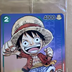 One Piece TCG Monkey.D.Luffy P-037 2023 Expo Promo Non Foil NM - Image 4