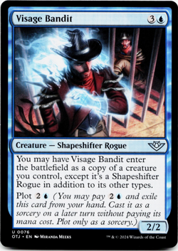 Visage Bandit [Outlaws of Thunder Junction] MTG Magic NM/M 💧 - Image 3