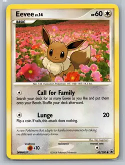 Eevee (62) Majestic Dawn #62/100 Common Pokemon Card - Image 1