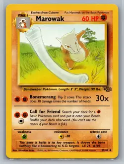 Marowak Jungle #39/64 Uncommon Pokemon Card - Image 1