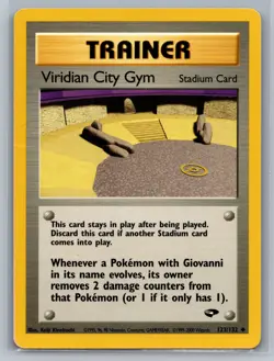 Viridian City Gym Gym Challenge #123/132 Uncommon Pokemon Card - Image 1