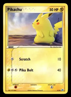 Pikachu 6/10 Ex Latias & Latios Trainer Kit 1 Pokemon Card - 1 - Image 1