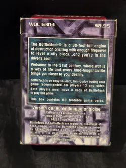 Battletech WOC 6304 Trading Card Game 742818163040 - Image 2