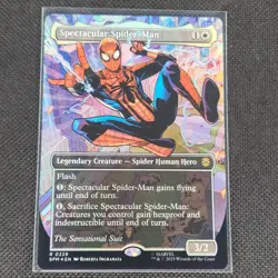Spectacular Spider-Man - 0235 - Borderless - Texture Foil - MTG - NM/M - Image 1