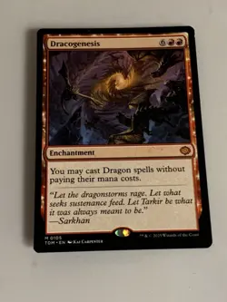 MTG Magic: the Gathering Dracogenesis Tarkir: Dragonstorm Regular - Image 1