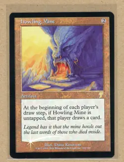 howling Mine foil - 7th Edition, NM-EX+. MTG - Image 1