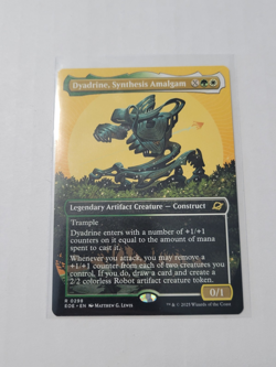 MTG Single - Dyadrine, Synthesis Amalgam (Borderless) - Rare - Near Mint - Image 1