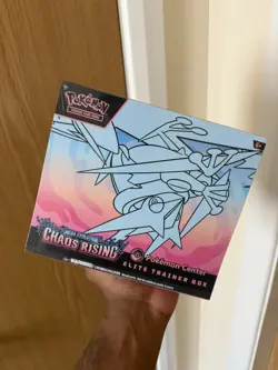 Pokemon Center Mega Evolution: Chaos Rising Elite Trainer Box ETB SLIGHT TEAR - Image 1