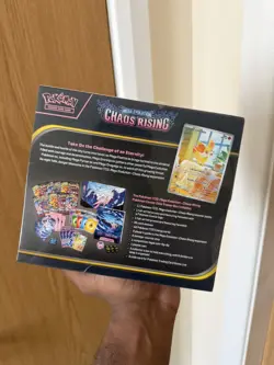 Pokemon Center Mega Evolution: Chaos Rising Elite Trainer Box ETB SLIGHT TEAR - Image 4
