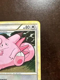 Clefable 3/123 MP/DMG Pokemon TCG Heart Gold Soul Silver - Image 3